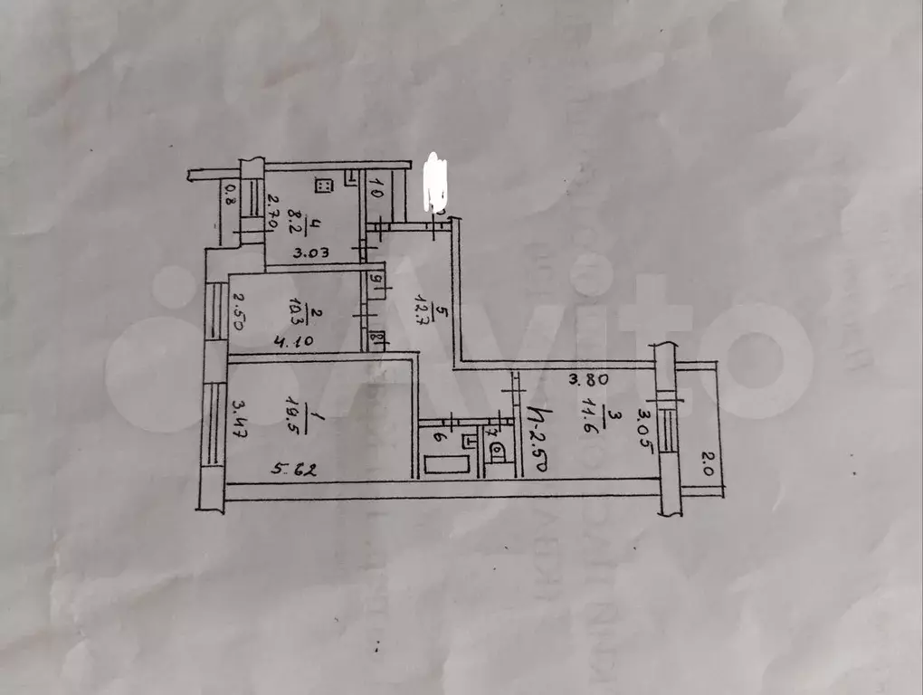 3-к. квартира, 68 м, 10/10 эт. - Фото 0