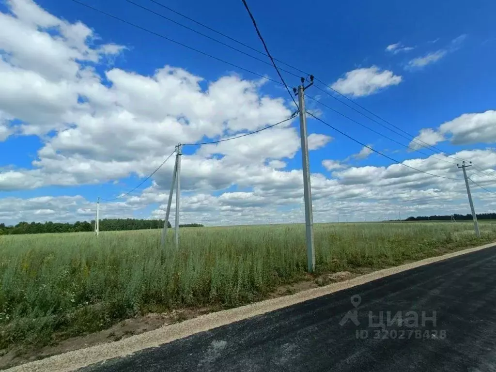 Участок в Татарстан, Лаишевский район, с. Среднее Девятово, ... - Фото 0