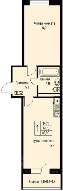 1-к кв. Краснодарский край, Краснодар пос. Березовый, пос. Прогресс, ... - Фото 0