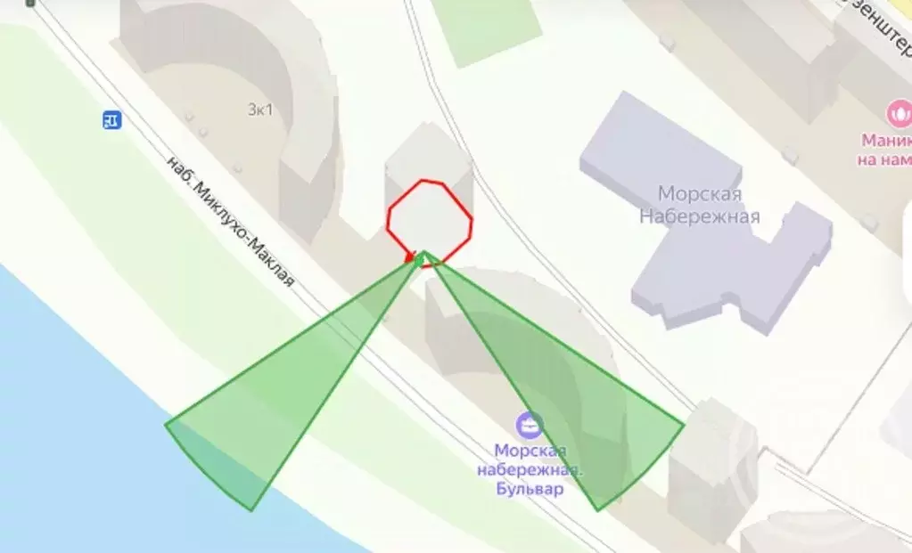 Офис в Санкт-Петербург наб. Миклухо-Маклая, 3к2 (96 м) - Фото 1