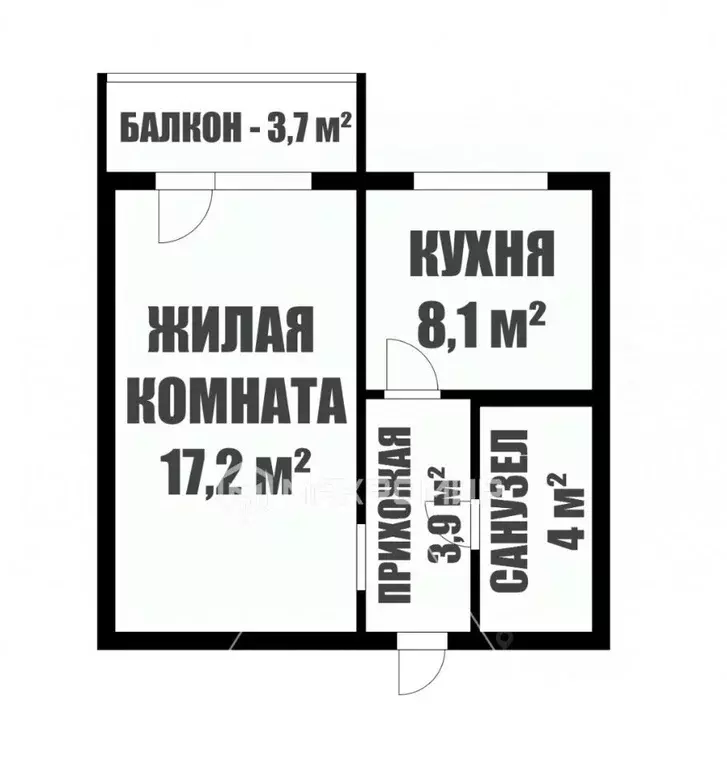 1-к кв. Кировская область, Киров Красный Химик мкр, ул. Красный Химик, ... - Фото 2