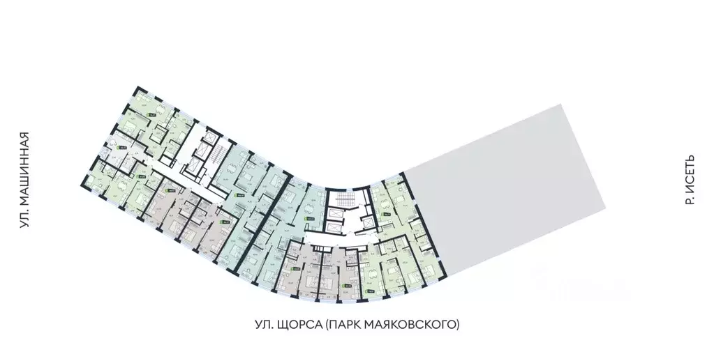 Студия Свердловская область, Екатеринбург ул. Машинная, 1В/4 (29.46 м) - Фото 2