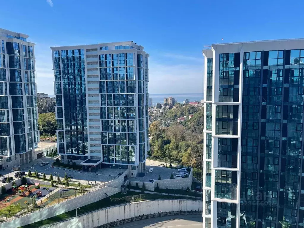 Студия Краснодарский край, Сочи Бытха мкр, ул. Ясногорская, 16/8к3 ... - Фото 2