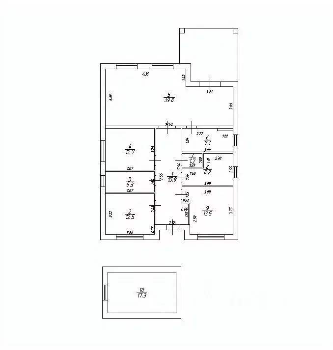 Дом в Ставропольский край, Ставрополь Проводник СНТ,  (140 м) - Фото 2