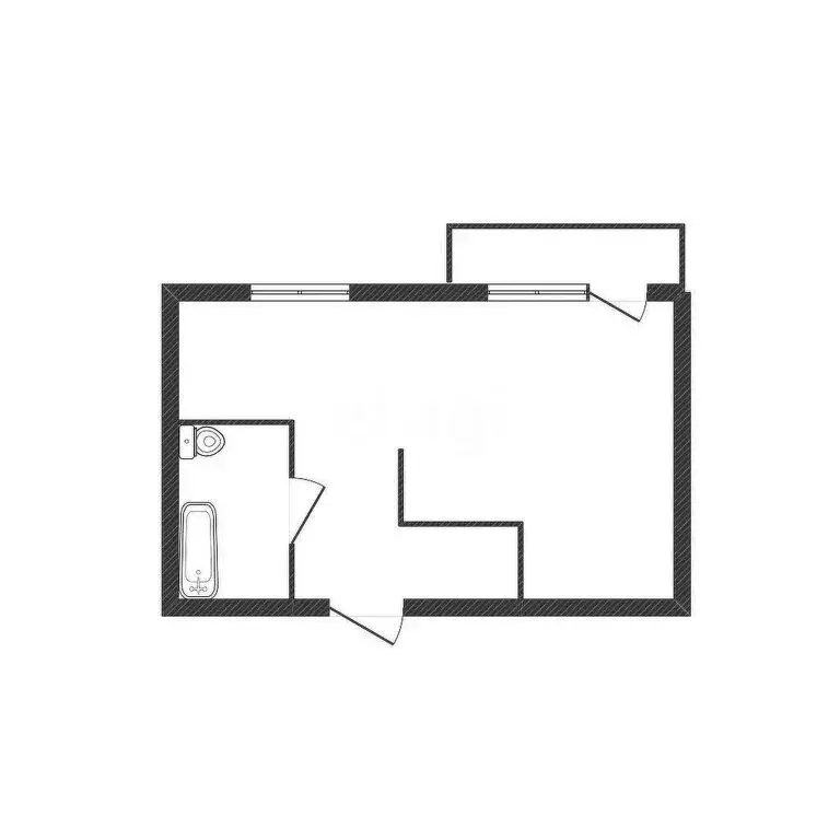 Квартира-студия: Улан-Удэ, 142-й микрорайон, 10 (29.1 м) - Фото 0