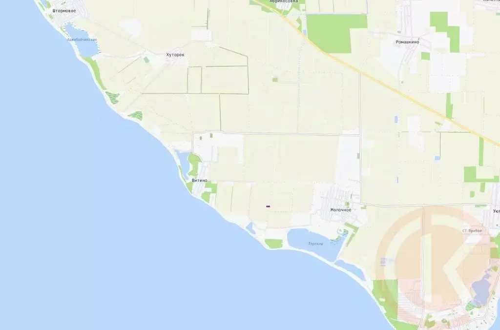 Участок в Крым, Сакский район, с. Молочное  (26.0 сот.) - Фото 1