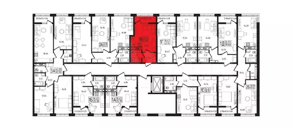 Квартира-студия, 23,5 м, 4/10 эт. - Фото 1