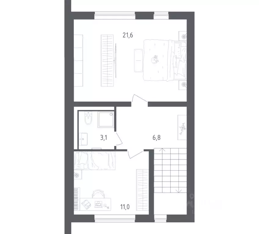 Дом в Московская область, Пушкинский городской округ, с. Семеновское  ... - Фото 2