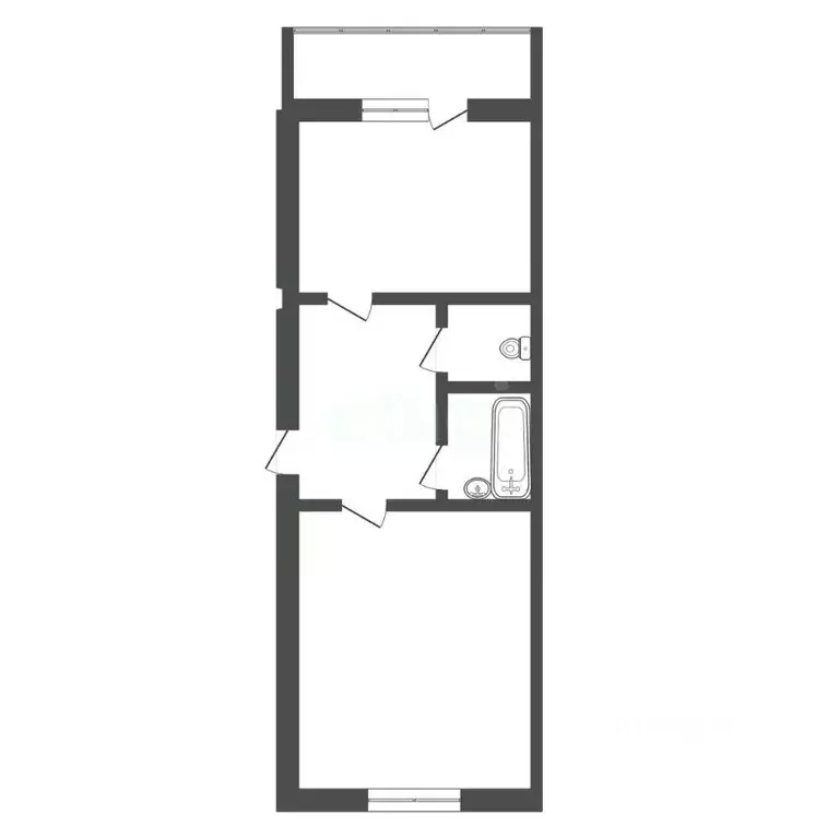 1-к кв. Тульская область, Новомосковск Рязанское ш., 10к3 (47.8 м) - Фото 2