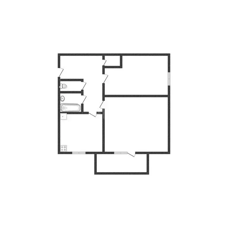 2-комнатная квартира: Тверь, улица Веселова, 32 (40.5 м) - Фото 1