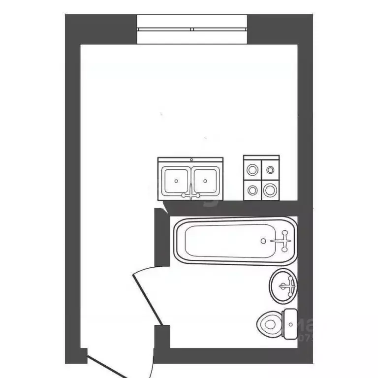 Студия Ярославская область, Ярославль ул. Городской Вал, 15к1 (22.3 м) - Фото 2