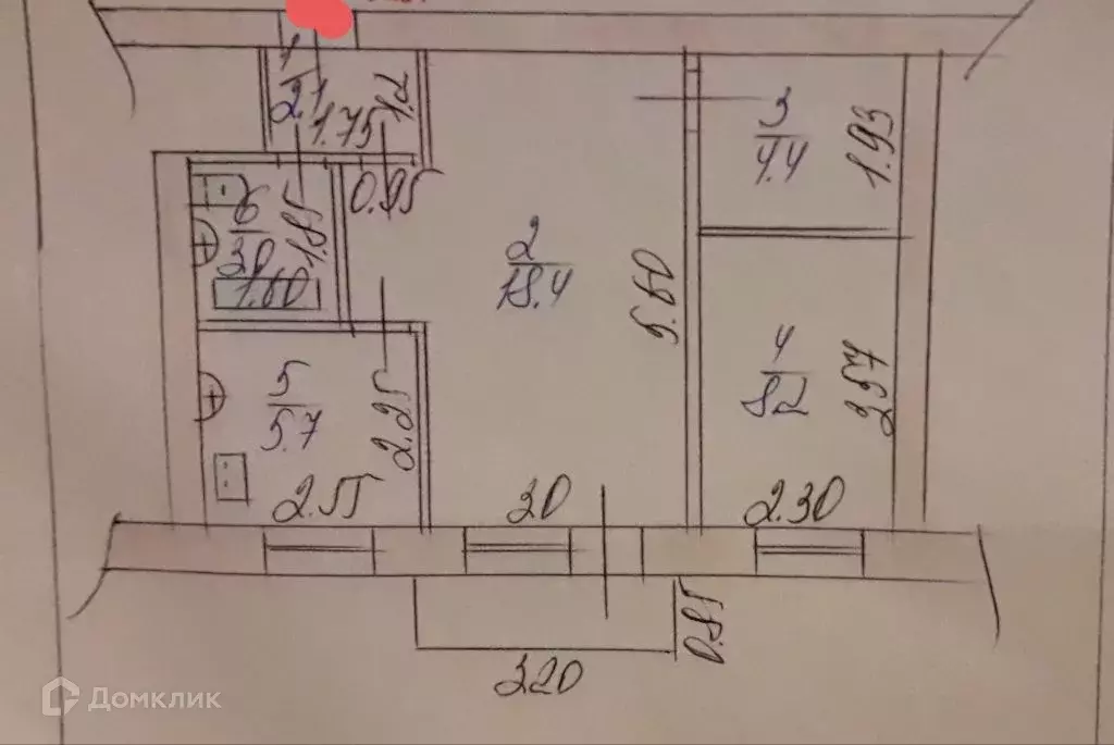 Продаётся 2-к квартира, 42.6 м - Фото 0
