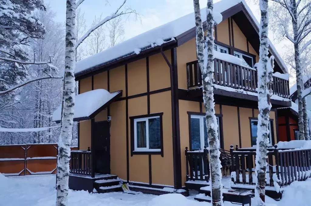 Дом в Ленинградская область, Приозерский район, Ларионовское с/пос, ... - Фото 1
