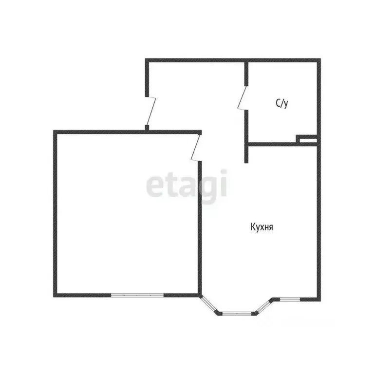 1-к кв. Курская область, Курчатов Молодежная ул., 26 (57.6 м) - Фото 2