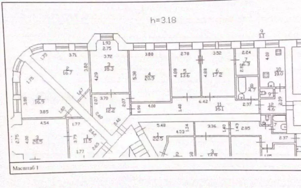 Комната Санкт-Петербург Лиговский просп., 44 (13.6 м) - Фото 1