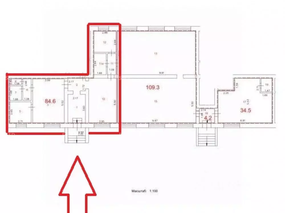 Торговая площадь в Москва ул. Ремизова, 8 (127 м) - Фото 2