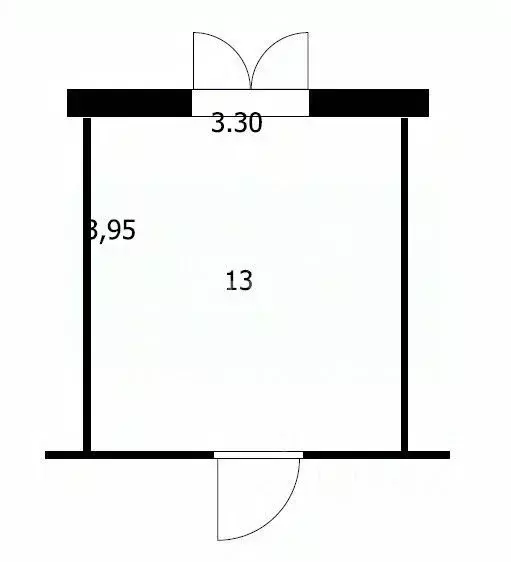 Комната Томская область, Томск Енисейская ул., 21 (13.0 м) - Фото 2
