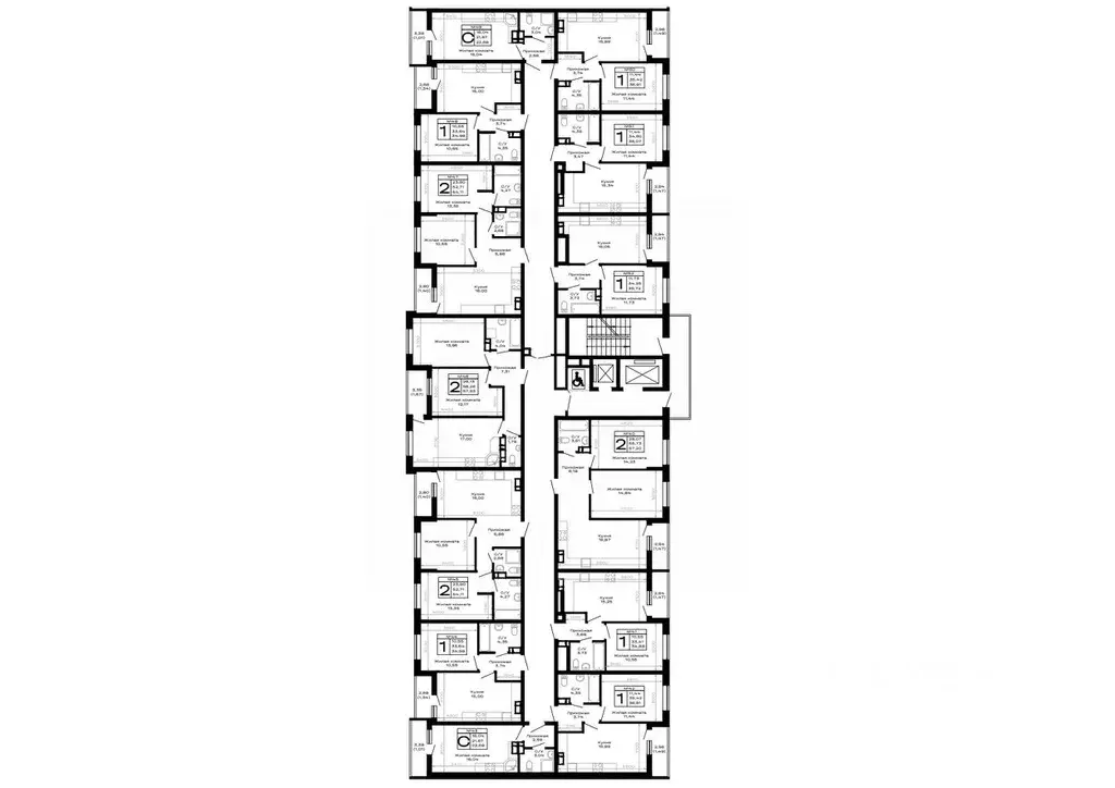 1-к кв. Адыгея, Майкоп  (36.91 м) - Фото 2