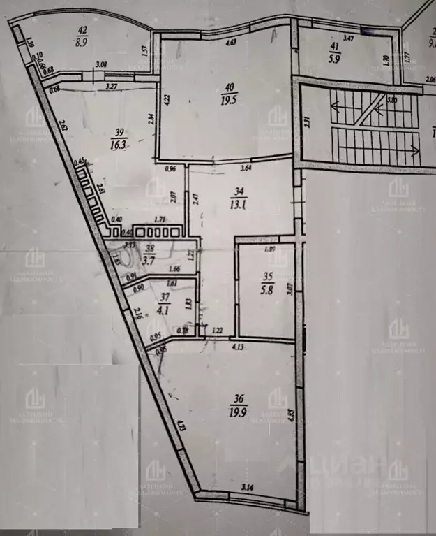 2-к кв. Самарская область, Самара ул. Врубеля, 15 (88.3 м) - Фото 1