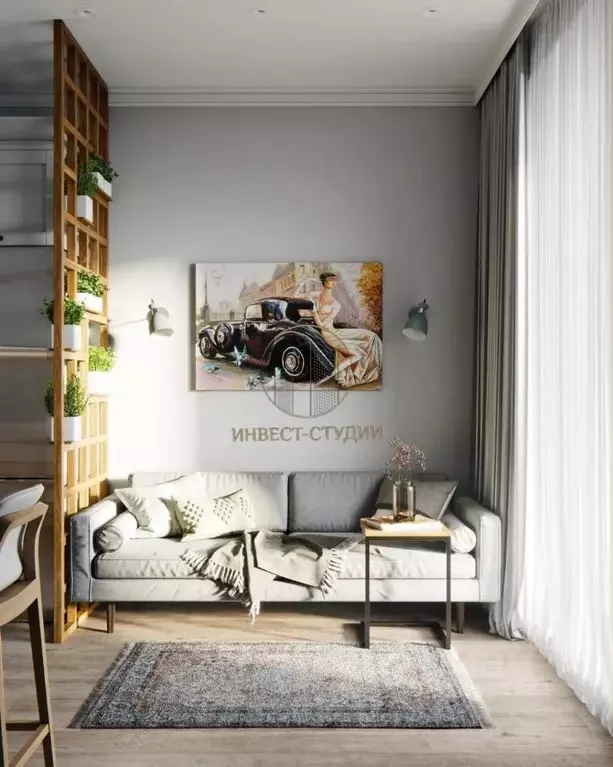 Студия Санкт-Петербург ул. Жуковского, 57 (19.6 м) - Фото 1