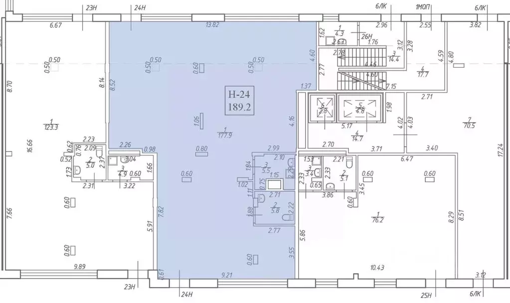 Помещение свободного назначения в Санкт-Петербург просп. Энгельса, 27Т ... - Фото 1