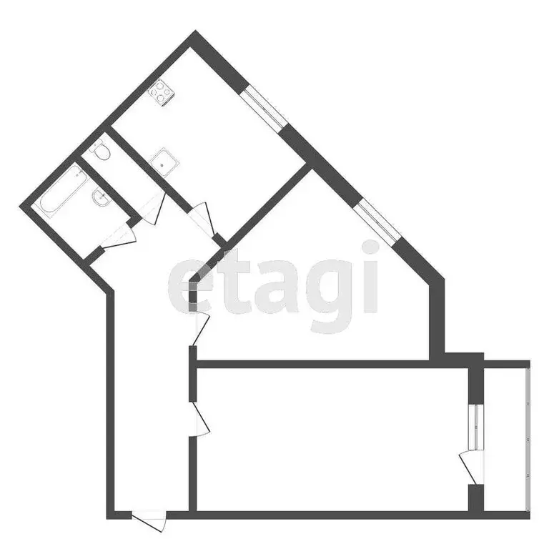2-комнатная квартира: Ярославль, Суздальская улица, 89 (54.7 м) - Фото 0