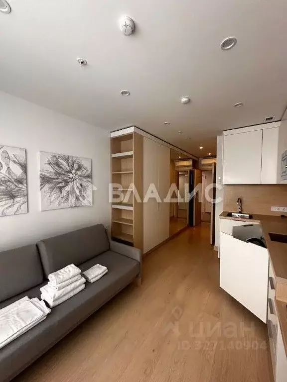 Студия Москва ул. 1-я Леонова, 18 (20.2 м) - Фото 1