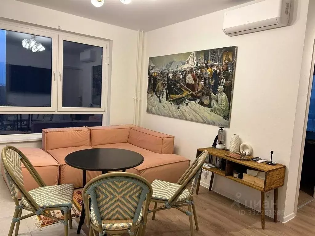 3-к кв. Москва ул. Сокольнический Вал, 1 (52.0 м) - Фото 2