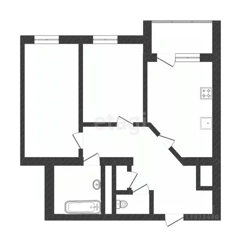 2-к кв. Тюменская область, Тюмень Широтная ул., 29к2 (85.2 м) - Фото 2