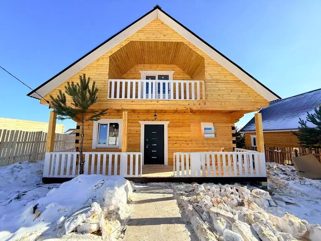 Дом в Иркутская область, Иркутский муниципальный округ, д. Куда пер. ... - Фото 1