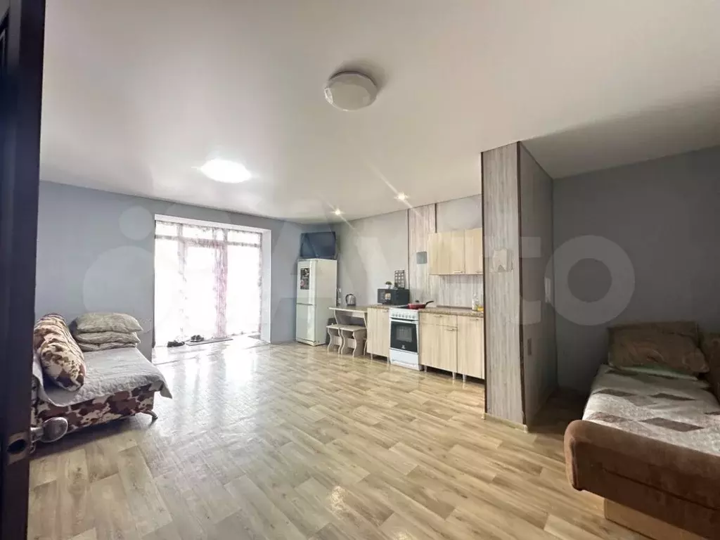 1-к. квартира, 49,1 м, 1/10 эт. - Фото 1