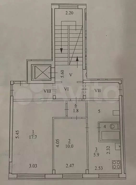 2-к. квартира, 43 м, 9/9 эт. - Фото 0