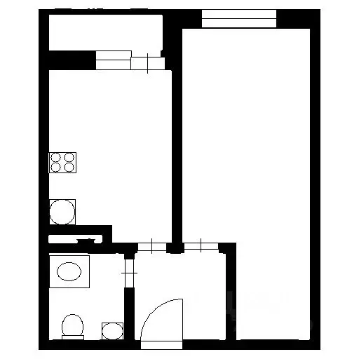 1-к кв. Ленинградская область, Мурино Всеволожский район, просп. ... - Фото 2