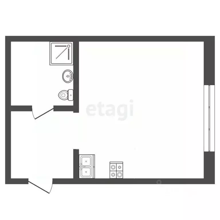 1-к кв. Ярославская область, Ярославль ул. Свободы, 87 (30.3 м) - Фото 2