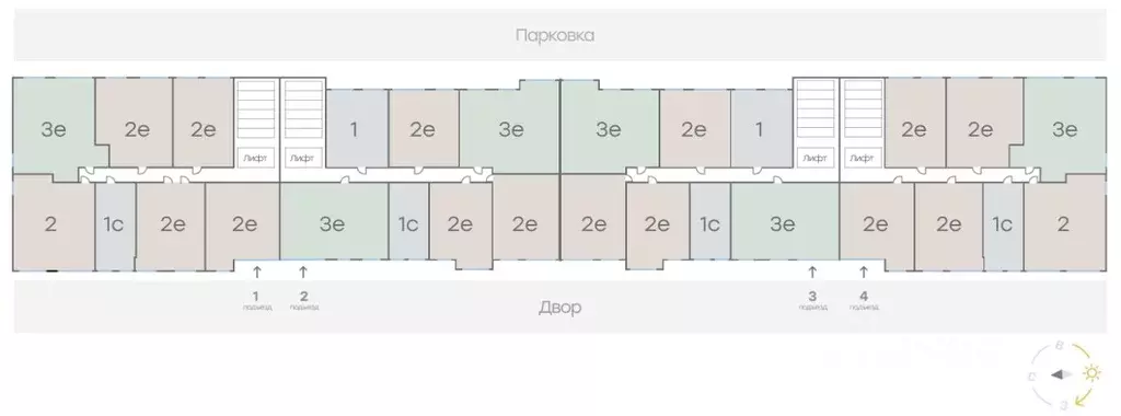 2-к кв. Воронежская область, Новоусманский район, пос. Отрадное ул. ... - Фото 2