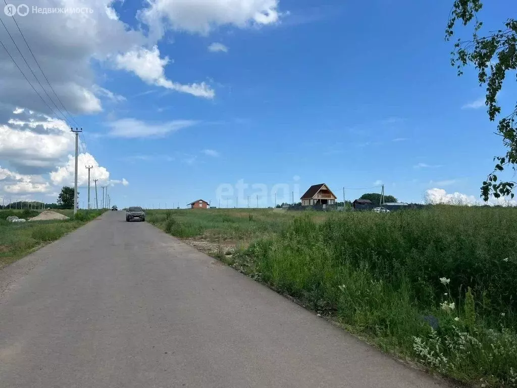 Участок в Лаишевский район, село Среднее Девятово (11.6 м) - Фото 0