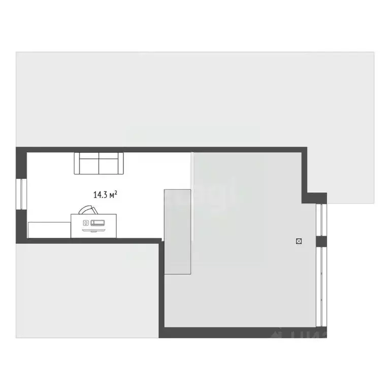 Дом в Новосибирская область, Мошковский район, пос. Октябрьский ул. ... - Фото 2