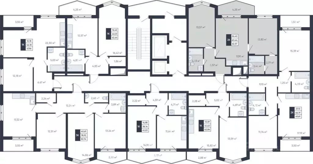 2-к кв. Белгородская область, Старый Оскол Садовые Кварталы мкр,  ... - Фото 2