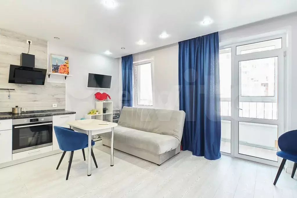 Квартира-студия, 30 м, 8/18 эт. - Фото 1