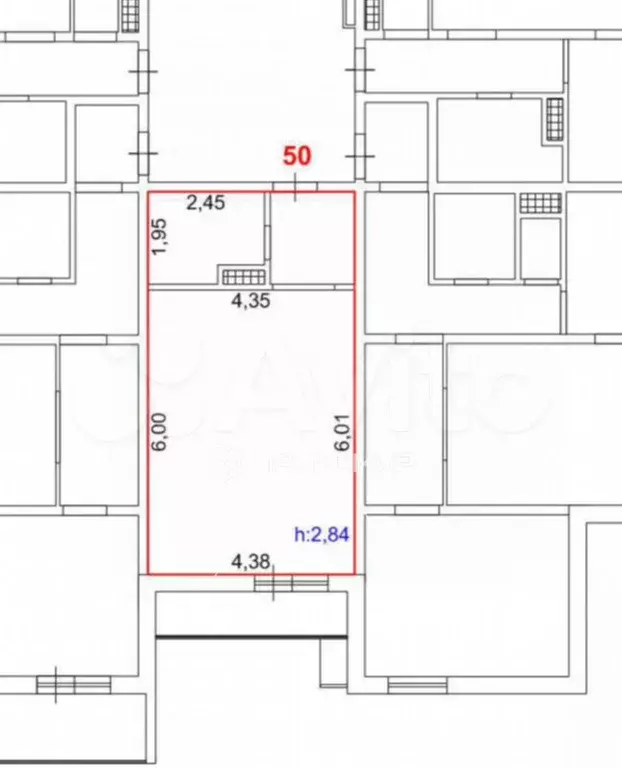 Квартира-студия, 34 м, 7/16 эт. - Фото 0