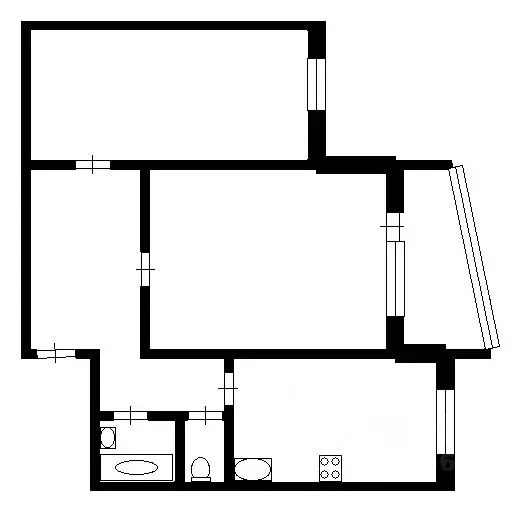 2-к кв. Тверская область, Ржев ул. Чкалова, 41 (72.9 м) - Фото 1