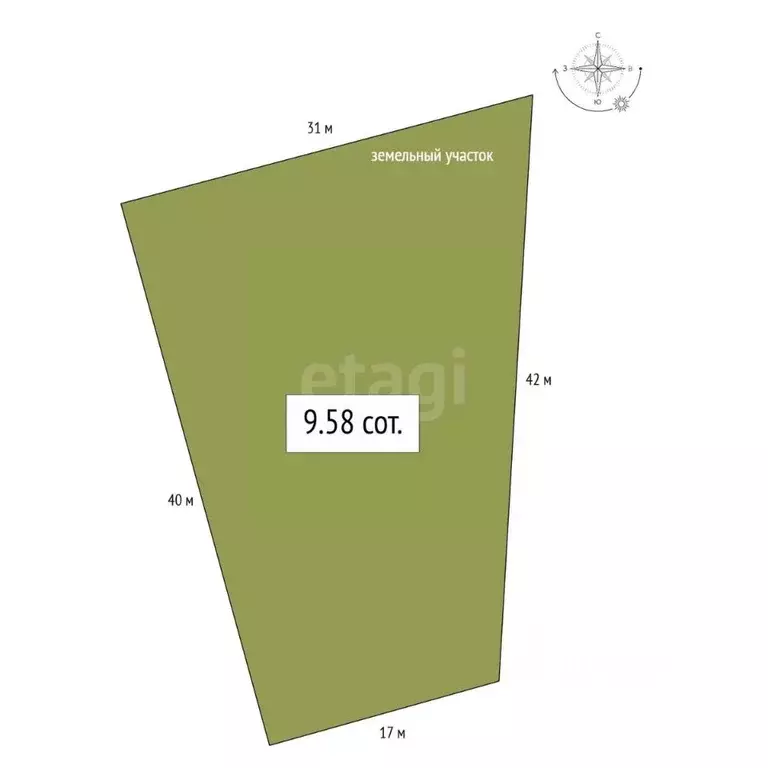 Участок в Алтай, Майминский район, Манжерокское с/пос, с. Озерное ул. ... - Фото 2