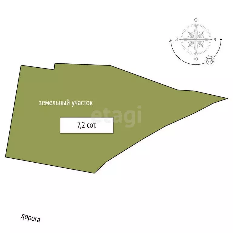 Дом в село Демарино, улица Красных Партизан (29.2 м) - Фото 2