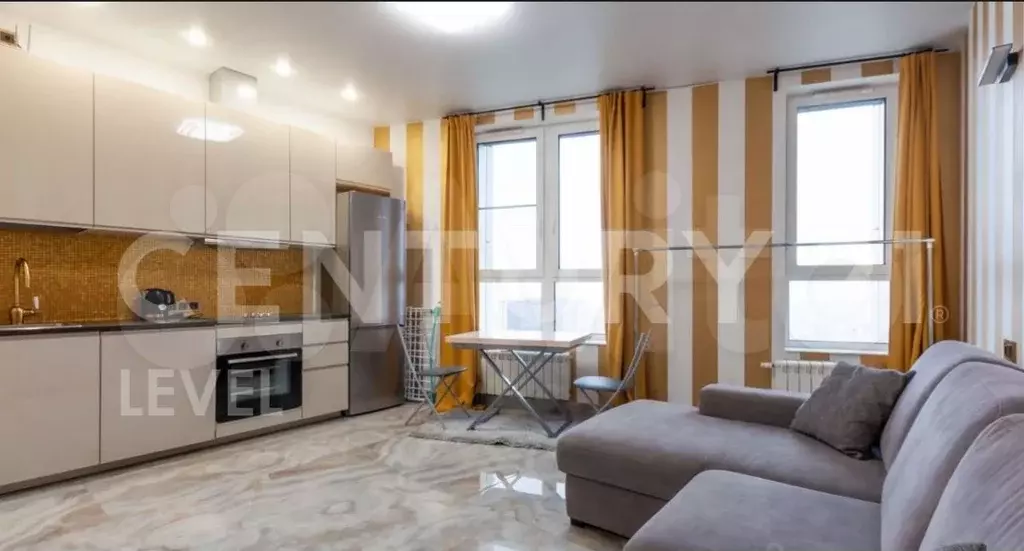 Апартаменты-студия, 35 м, 29/37 эт. - Фото 1
