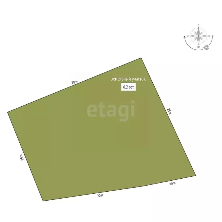 Участок в Ростовская область, Аксайский район, Ольгинское с/пос, ... - Фото 2