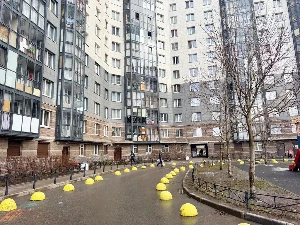 1-к кв. Санкт-Петербург ул. Русановская, 17к2 (33.2 м) - Фото 2