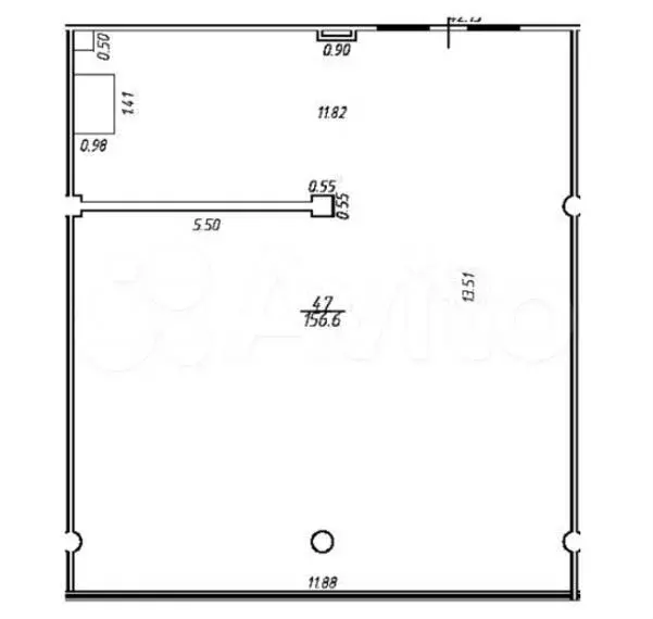 Продажа с НДС. Офис с арендатором, 156.4 м - Фото 0