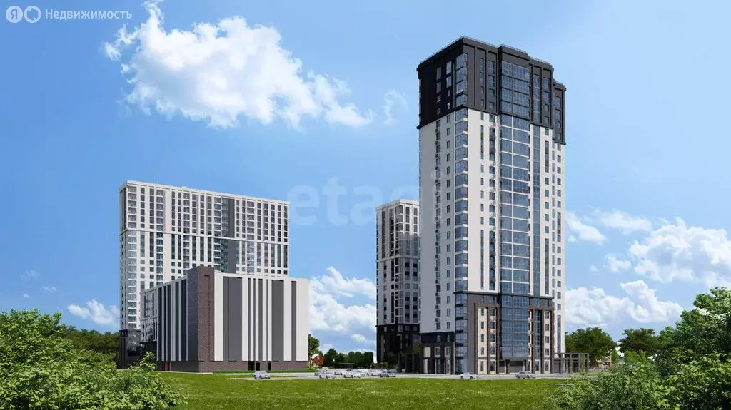 Квартира-студия: Тюмень, Одесская улица, 7к1 (28.93 м) - Фото 0