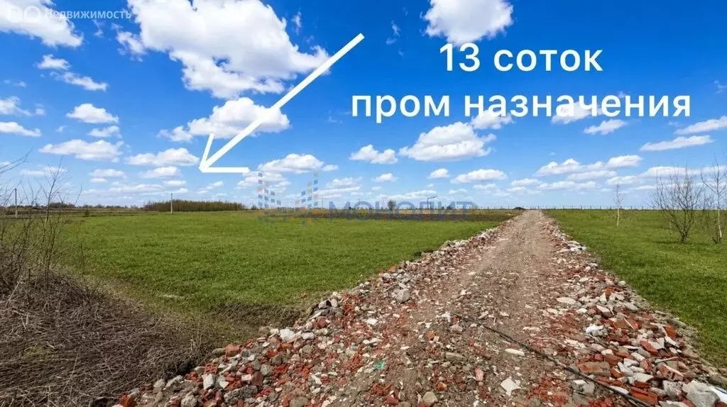 Участок в село Синьялы, Складская улица, 1 (13 м) - Фото 1