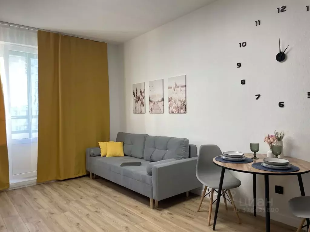 Студия Ленинградская область, Мурино Всеволожский район, бул. ... - Фото 1